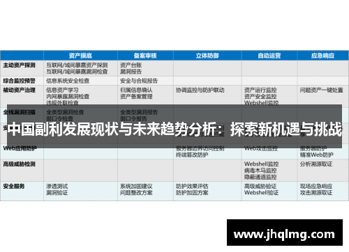 中国副利发展现状与未来趋势分析：探索新机遇与挑战